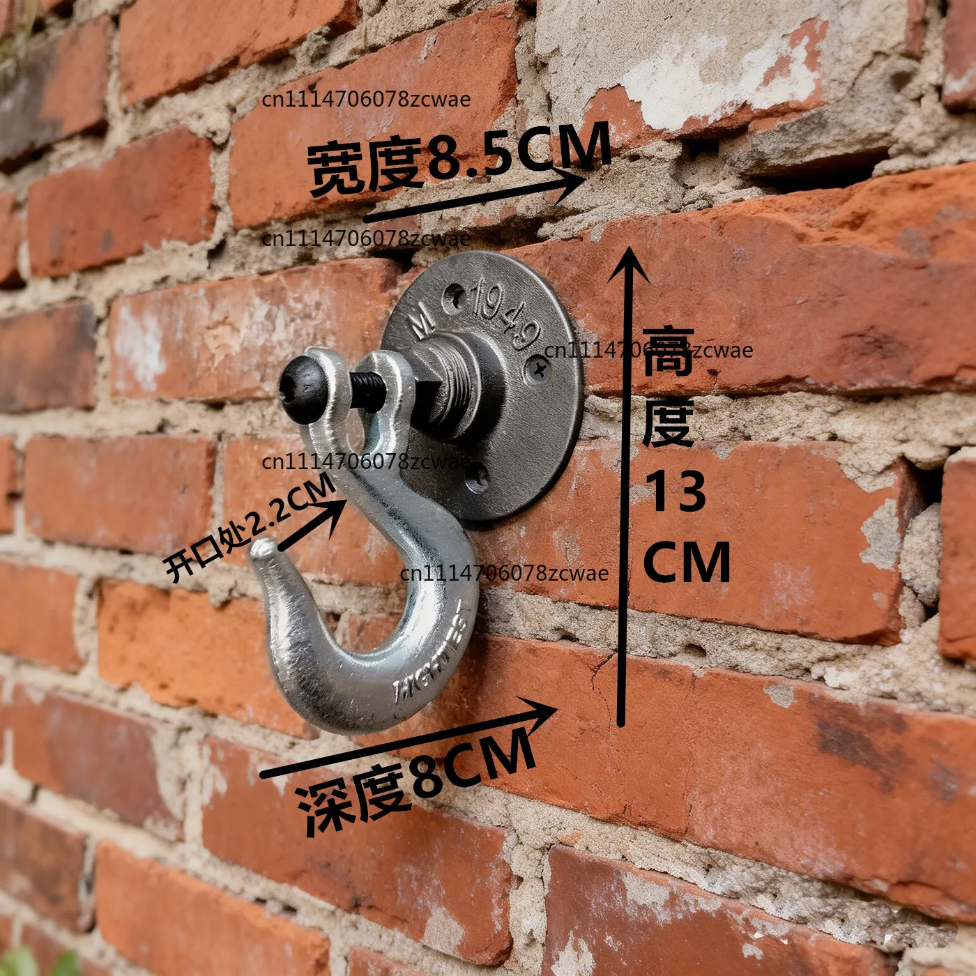 ZOCI-FOR American retro industrial coat hook, coffee shop bar home interior wall decoration accessories