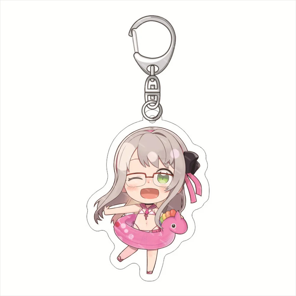 NIKKE The Goddess of Victory KeyChain Men Anime Key Chain Women Acrylic Key Ring Quency Pendant Girl Gift toyAccesorios