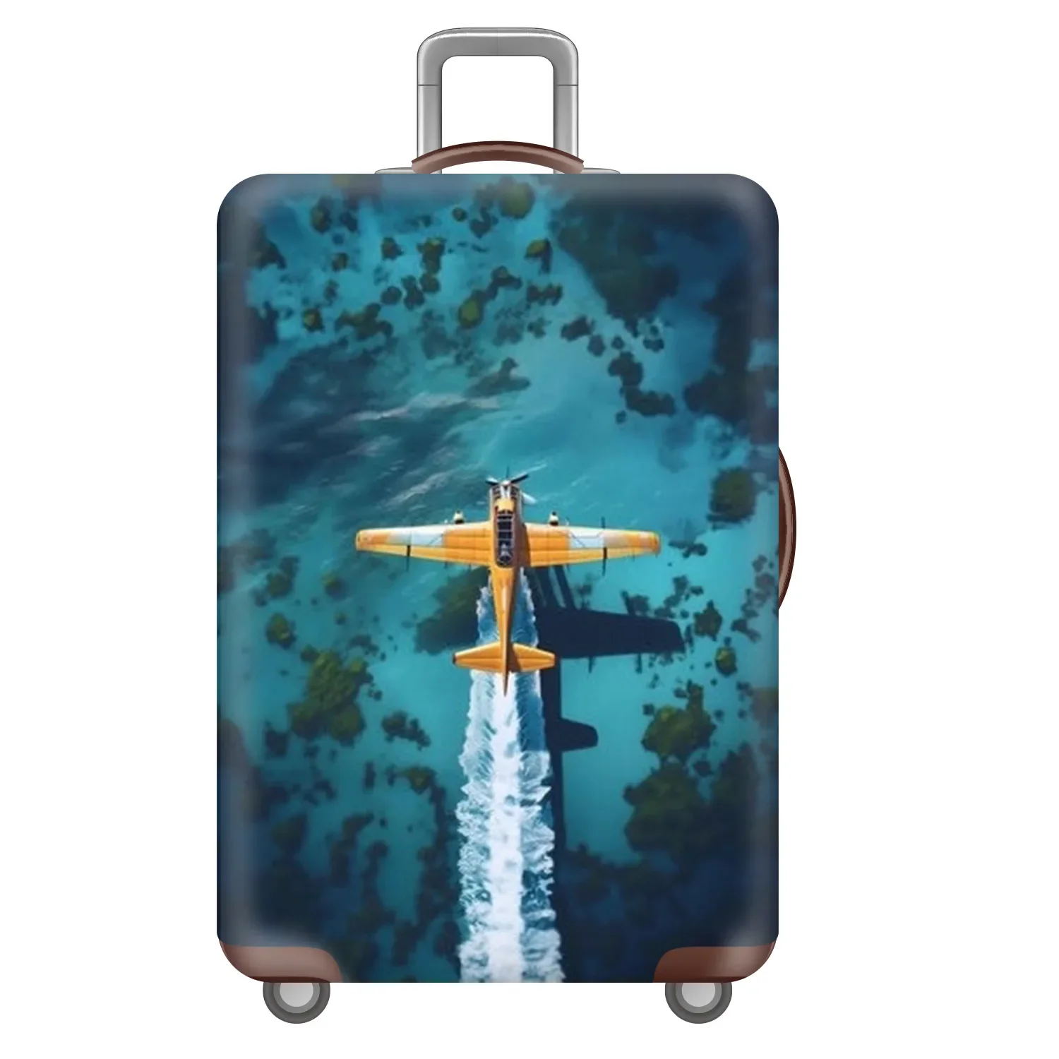 

Elastic Travel Luggage Cover Protective Dustproof Anti-Scratch Suitcase Sleeve Sturdy Travel Accessory Airplane & Road Travel