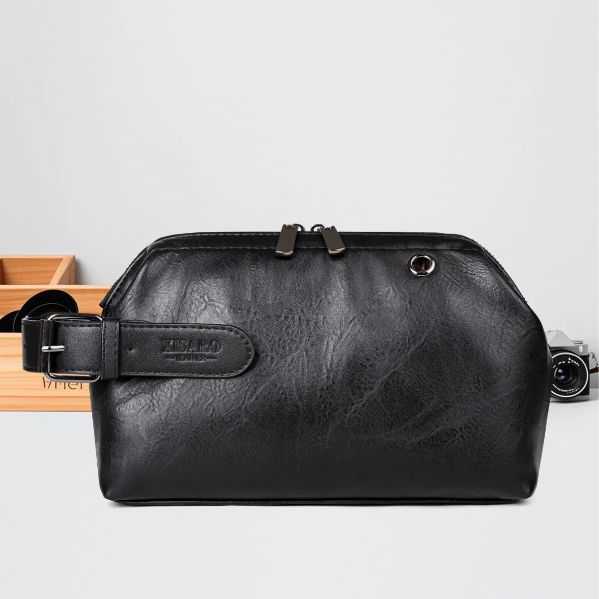 

2026 новые модные деловые мужские клатчи из искусственной кожи, длинный кошелек-органайзер для мальчиков и мужчин, брендовый роскошный повседневный кошелек с держателем для карт