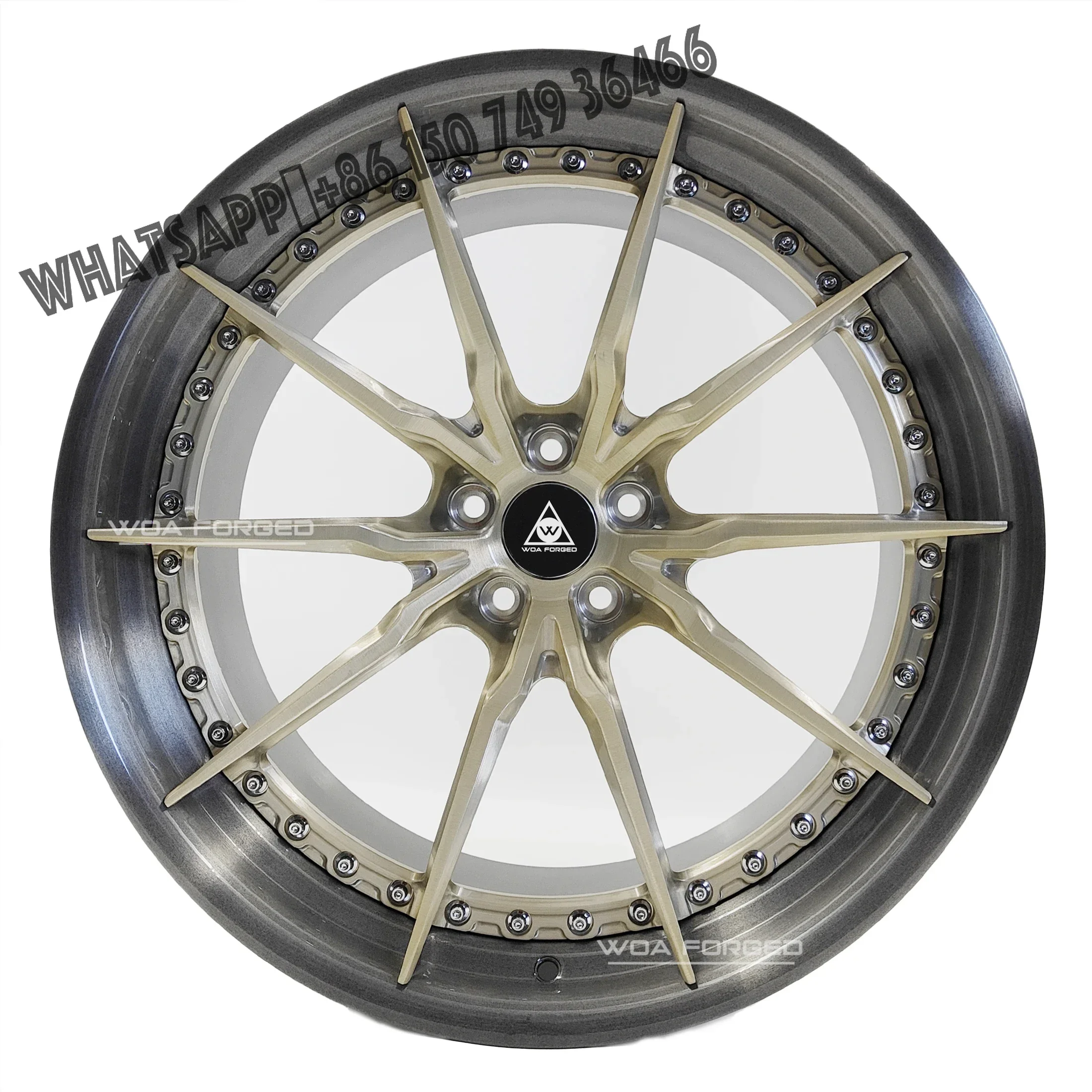 

P104SC Forged Wheels 2 Piece Factory Custom Passenger Car Forged Wheels Alloy for Aluminum Wheels Ultra Light Inch Rim for HR