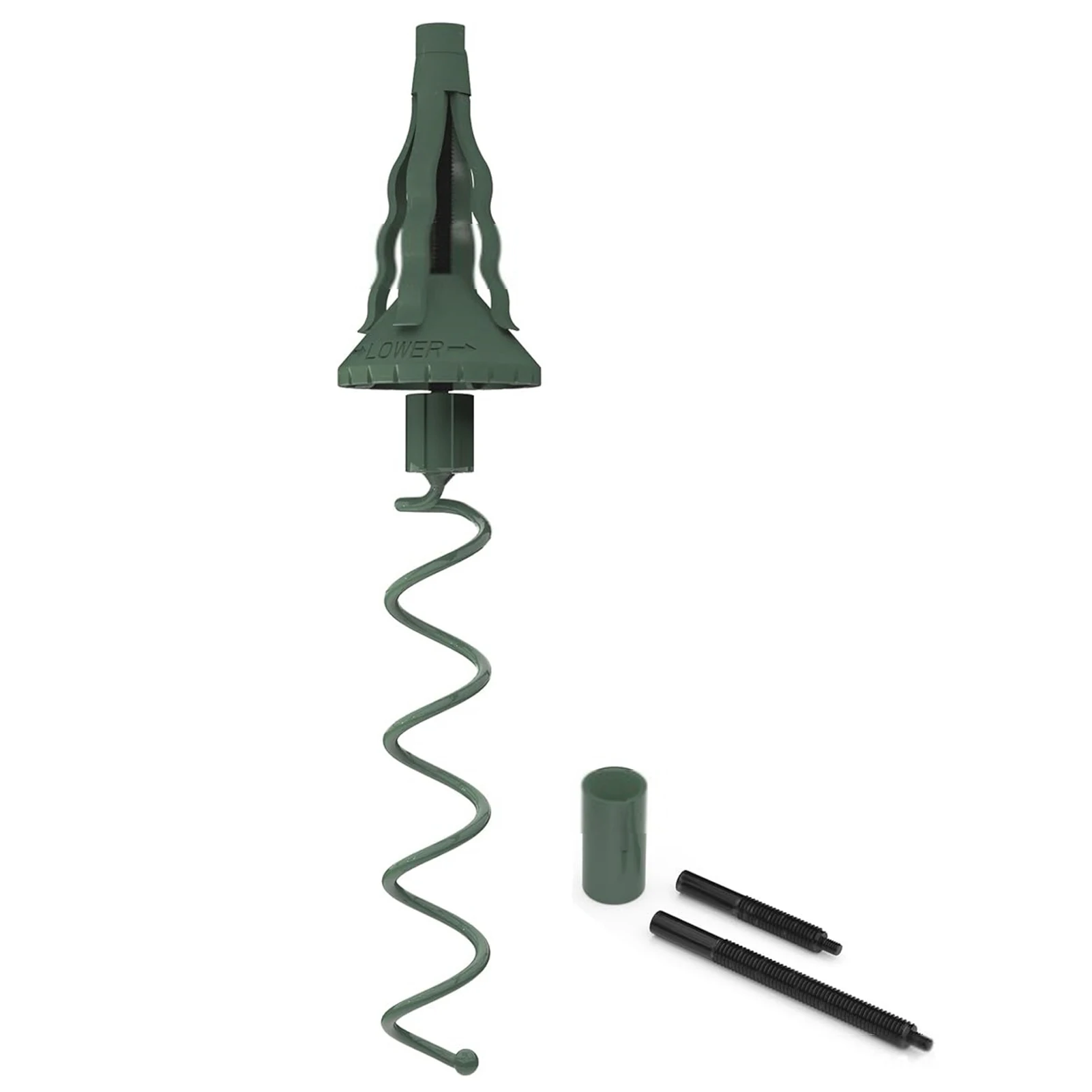 

Solid Twist On Tree Topper Stabilizer Keeps Christmas Trees Secure At Home Wrought Iron Christmas Tree Topper Holder