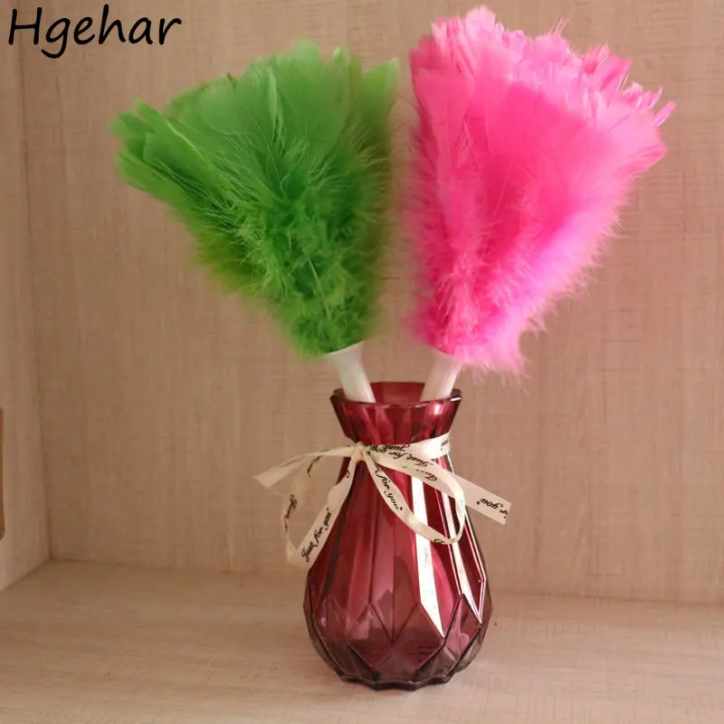 Colorful Feather Dusters Household Portable Handle Dust Cleaner Computer Desktop Corner Furniture Kitchen Cleaning Tools Duster