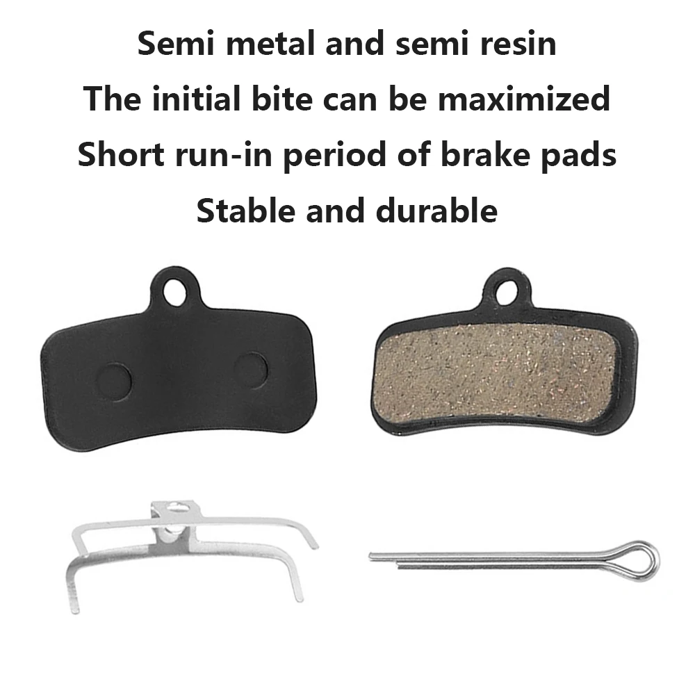 4/6/10 Pairs Semi-Metal Bicycle Disc Brake Pads For Shimano M9120 M8120 M7120 M6120 Saint M810 M820 ZEE M640 MT520 Bengal Helix