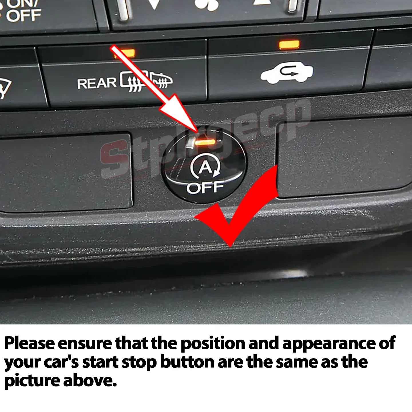 For Honda Civic 9th 2011 2012 2013 2014 2015 2016 Car Stop Start Engine System Off Device Control Sensor Plug Stop Cancel