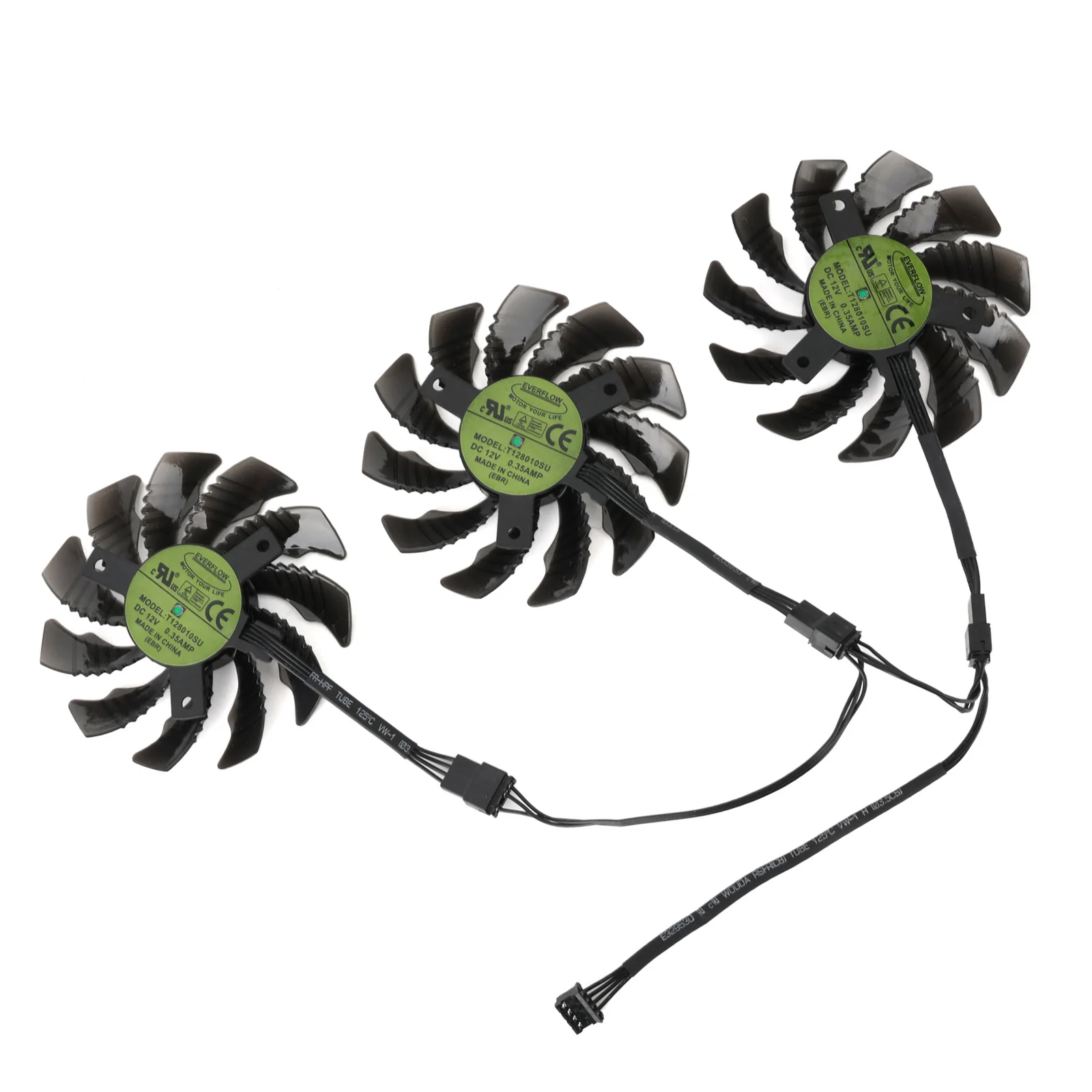 Fãs do refrigerador da placa gráfica de 75mm t128010su para gigabyte gtx 1080 ti gtx 1070 g1 aorus gtx 1060 1060 gtx 980