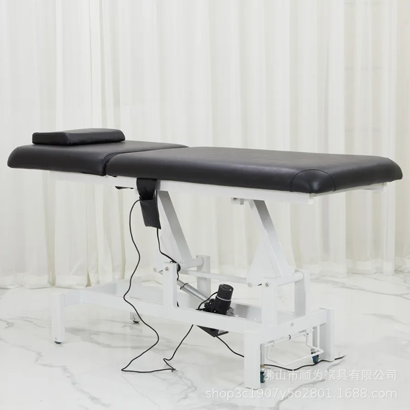 

Electric bed with wheel beauty salon special massage eyelash folding micro massage physiotherapy