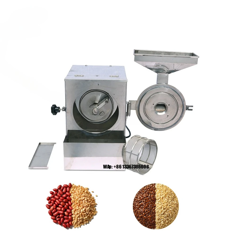 

Multifunctional Peanut Sesame Walnut Almond Special Stainless Steel Grease Oily Crusher Grinder Machine