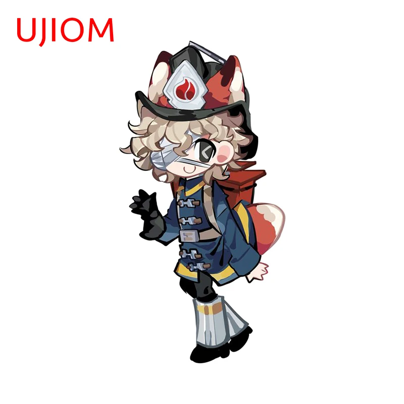 UJIOM for Identity V Puppeteer Chibi Wall Sticker Matthias Czernin Funny Graphics Decals Personal Art DIY Home Decoration
