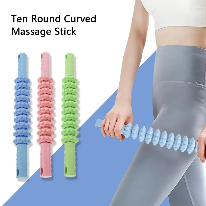 

Гибкий ролик для мышц, 1 шт., многофункциональный фасциальный массаж, удаление целлюлита, лимфатическая циркуляция, облегчение боли в мышцах