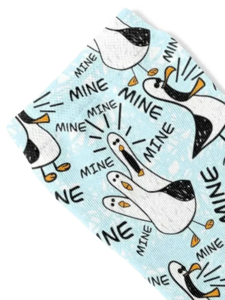 Mine Mine Mine Seagulls Socks christmass gift shoes Climbing Toe sports Socks For Women Men's