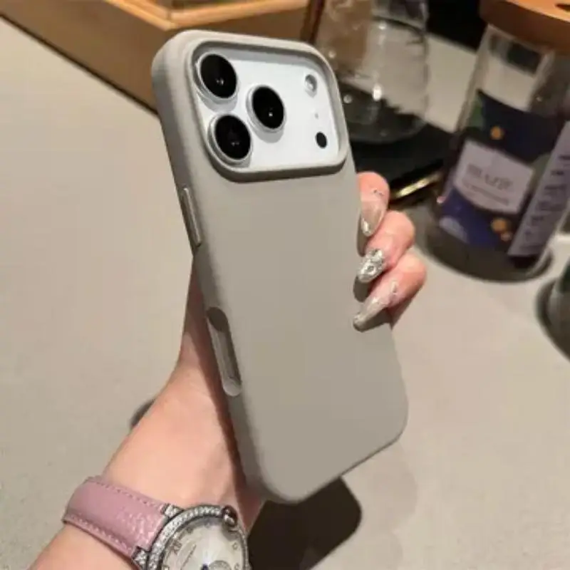Mehrfarbige Flüssigsilikon Anti-Drop Magnetische Handyhülle Passend für iPhone 17 16 15 14 13 12 11 Pro Max, Speziell für Apple-Nutzer – Detail 3