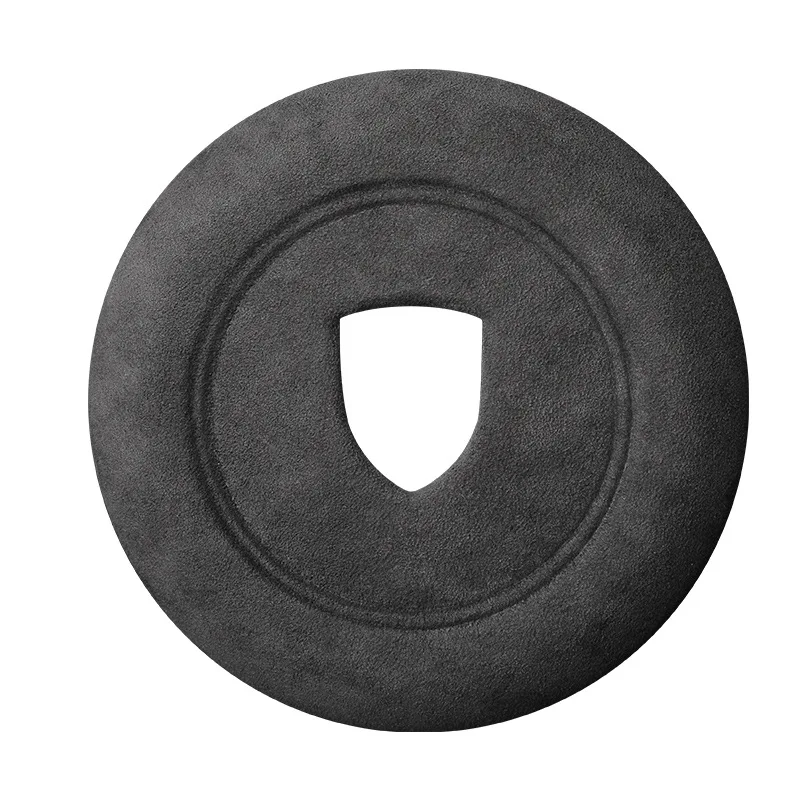 For Porsche Cayenne Panamera High-end Suede Steering Wheel Airbag Cover Label Decorative Accessories