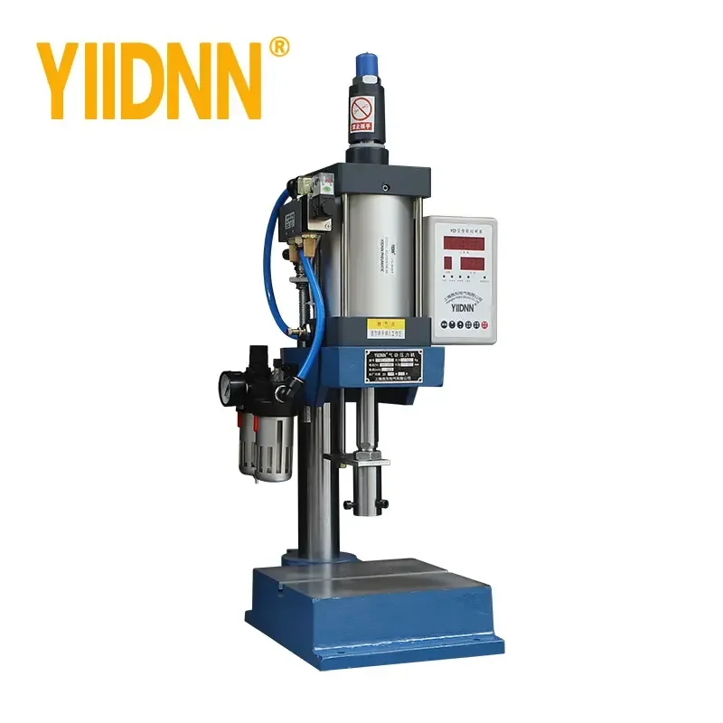 Pneumatic press YD-125 single column 800KG automatic pneumatic punching machine curtain eyelet machine