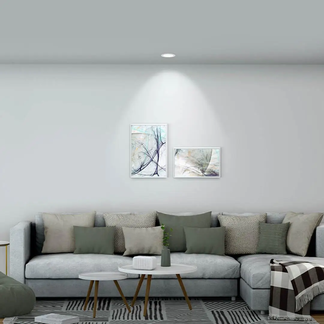 Xiaomi Mijia Smart Led Downlight Bluetooth Mesh Lampu Malam Mihome APP Remote Control 4w Menyesuaikan Kecerahan Suhu Warna