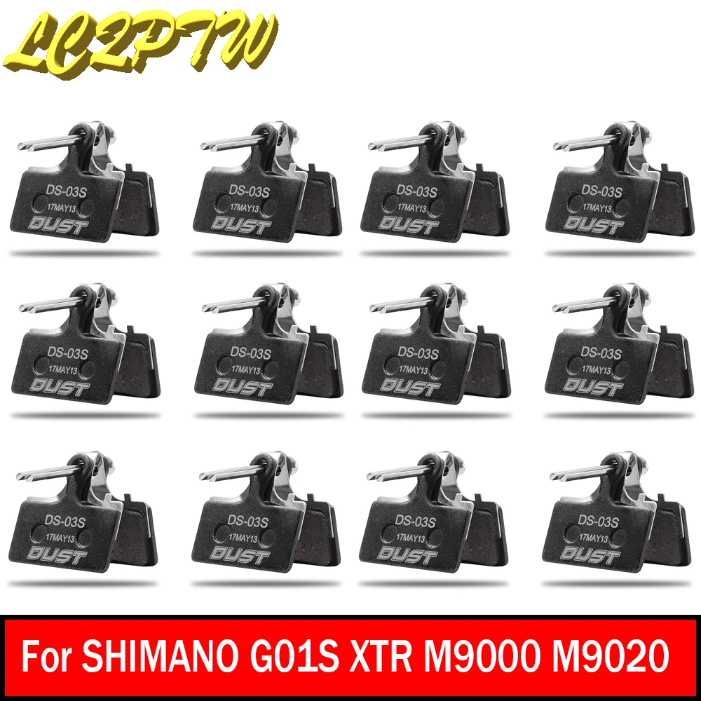 

Тормозные колодки для shimano XT Br-M8000 M785 XTR M9000 M9020 M987 M988 M985 SLX M7000 M675 M666 Deore M615 RS785 R785, 12 пар