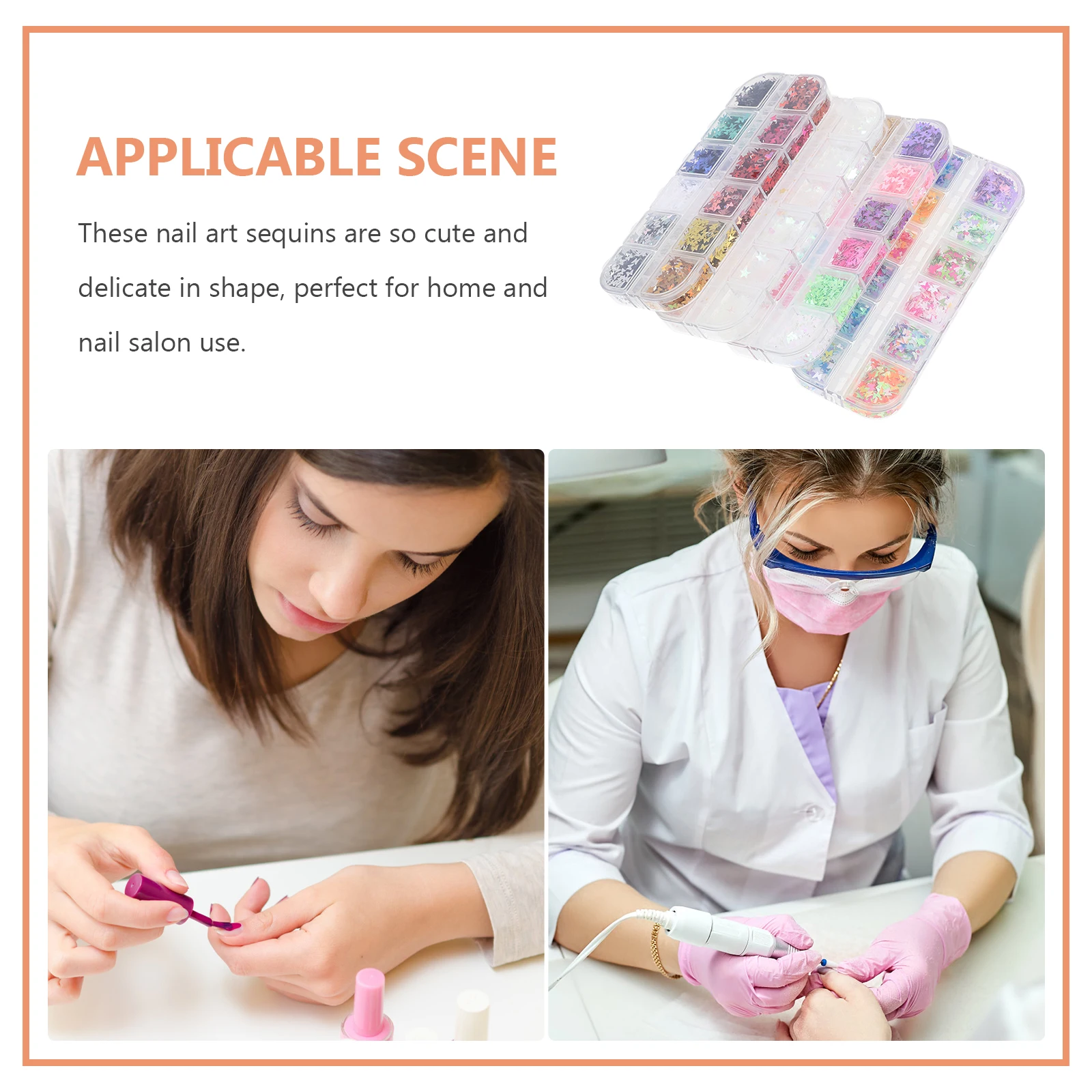 

Butterfly Nail Art Sequins Glitter for Nails Lightweight Manicure Decorative Supplies Party Festival Design Accessories Nail