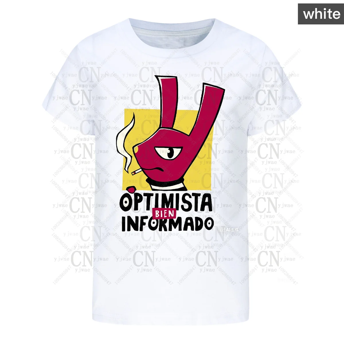 31 دقيقة تشيلي برنامج الأخبار المتناقضة الكرتون دمية الجرافيك تي شيرت الصيف للجنسين القطن قصير الأكمام المرأة تي شيرت #2