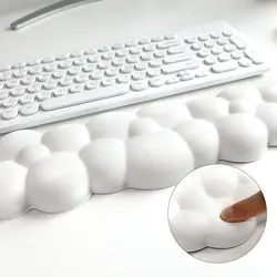 Cloud Polssteunkussen voor muis Ergonomisch Zacht traagschuim Pols Pijnbestrijding Muis Polssteunkussen met antislipbasis voor