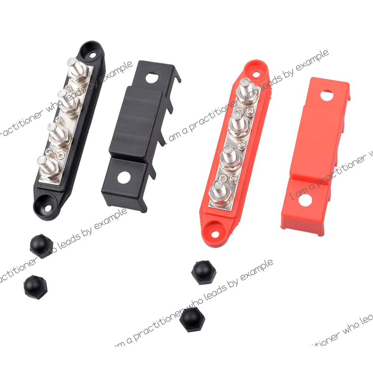 

M8/M10 250A High Current RV Yacht 4 Terminals BUSBAR Car Wheel Ship Gateway Box