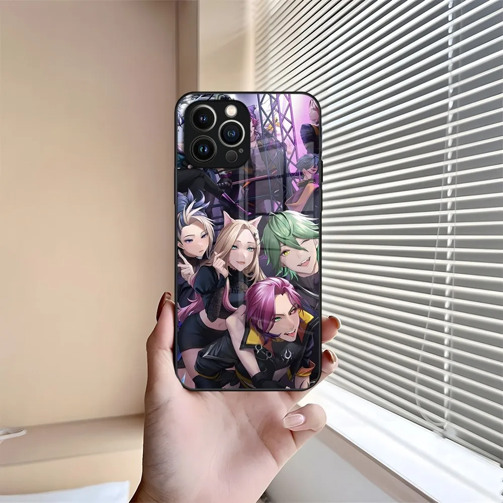 Heartsteel Ezreal LeagueS L-legends Phone Case For iPhone 13 15 14 12 11 Pro XS Max Plus Mini X XR 8 7 6s SE2020 Glass Coque