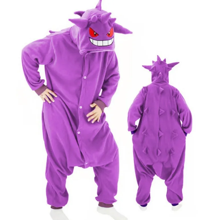 

40 Styles Pikachu Pijama Onesie Jigglypuff Gengar Snorlax Onesie Kigurumi Kids Cosplay Charmander Halloween Anime Pajamas