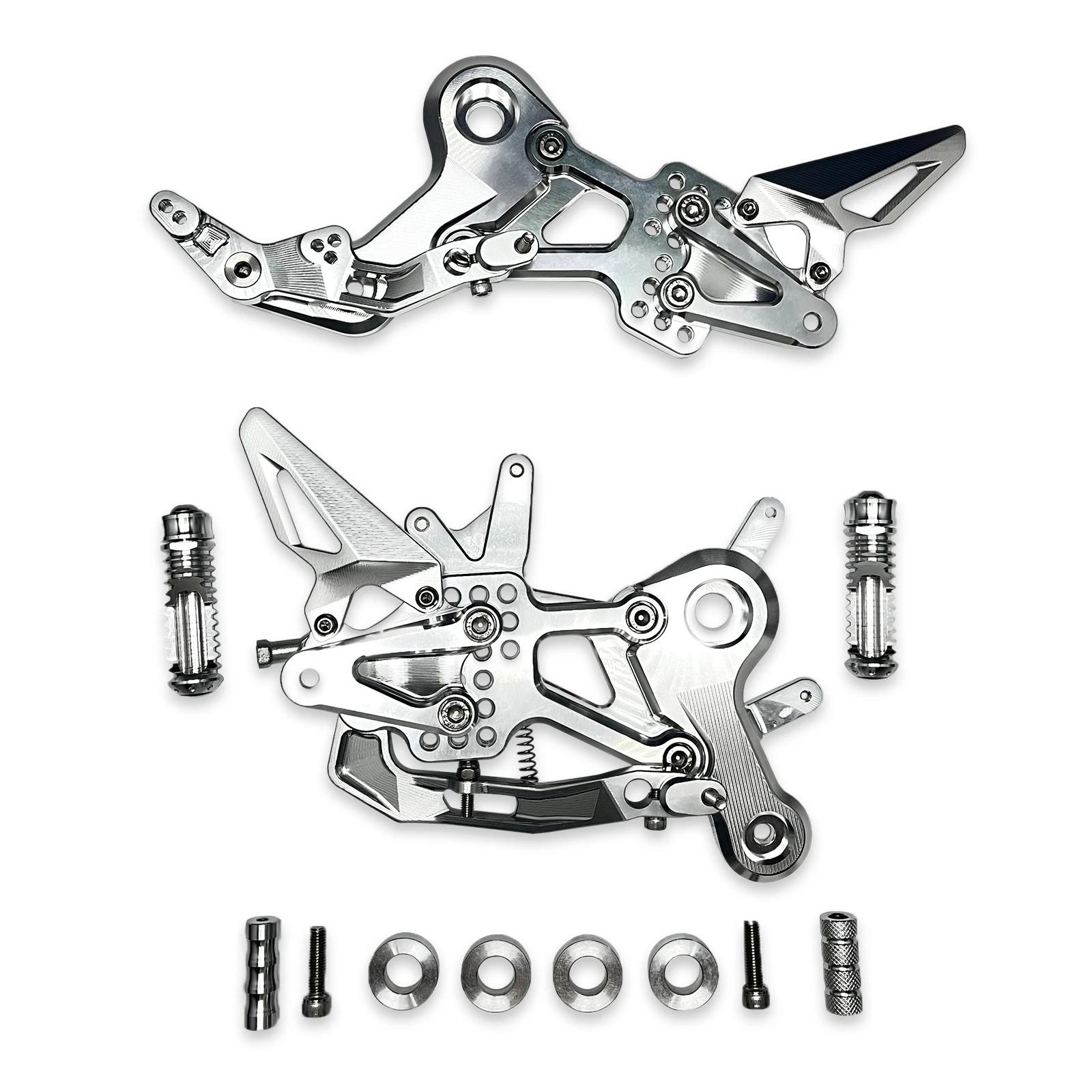 Adjustable Motorcycle Rearset For CFMOTO CF MOTO 450SR CF450SR 450 SR Aluminum Footrest Footpeg Footrest Pedal image 3