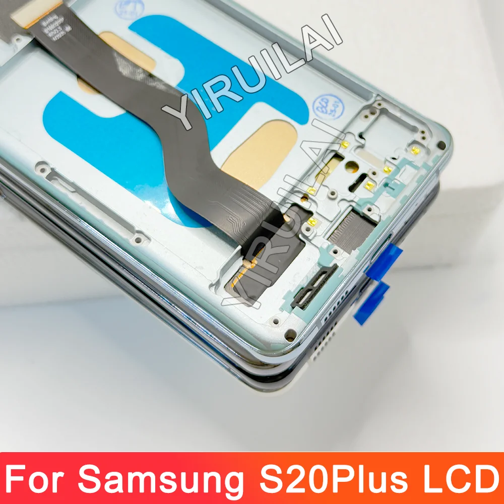 TFT Getest S20plus Scherm, voor Samsung Galaxy S20 Plus G985 G985F LCD Met Frame Display Touch Screen Digitizer Vergadering