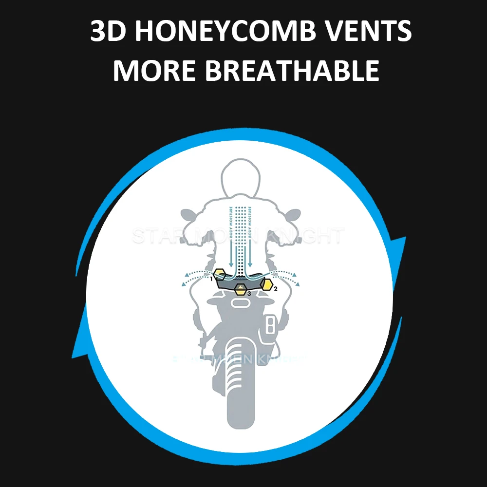 Juste de siège coordonnante pour moto Honda, filet respirant 3D, coussin imperméable, accessoires pour Honda CB400X CB400 CB 400X2021