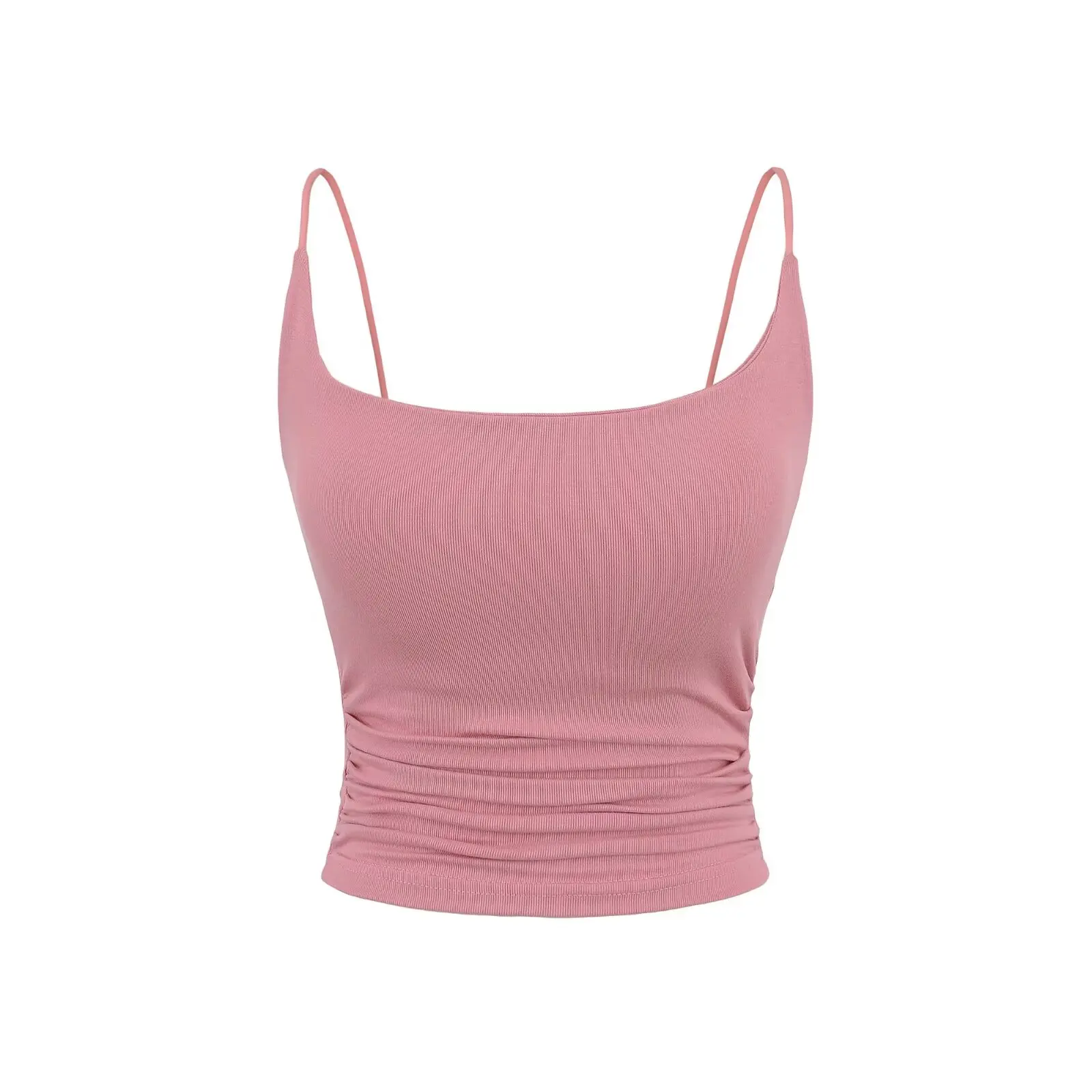 Top Corto Sexy Estilo Americano, Csola con Rell en el P, Estilo Urbano, Espalda Descubierta, Moda de Verano, Blusa ...