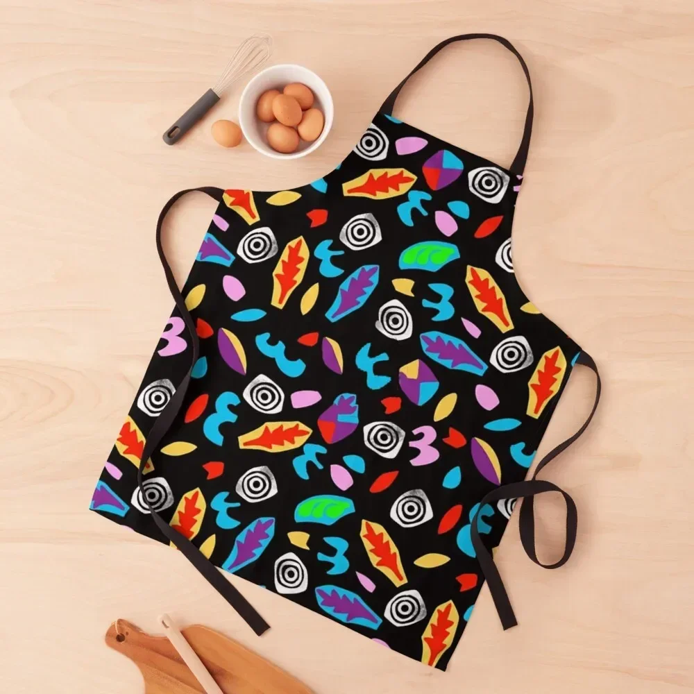 seamless square pattern Apron Men gift kitchen clothes Nursing Apron