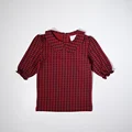 Plaid top