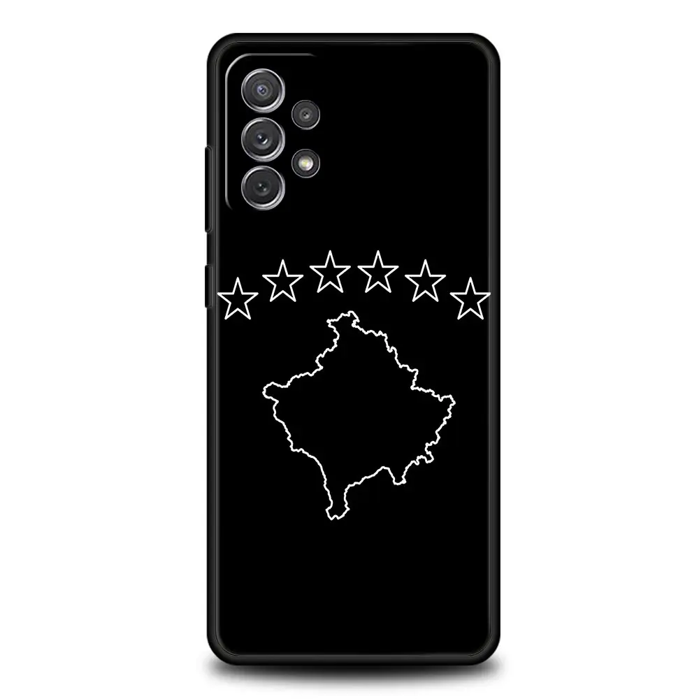 Albania flag Phone Case for Samsung A51 A71 A21S A12 A11 A15 A25 A31 A41 A52 A32 A23 A33 A53 A73 A03S A05S A13 5G A54 A34 Cover
