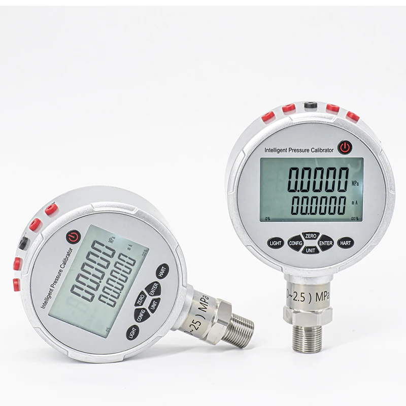 Factory Customized 0.05%FS Intelligent Digital Air Pressure Calibrator High Precision Digital Pressure Gauge Calibration