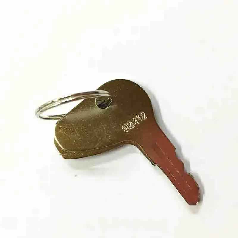 

10 шт. ключей H32412 32412 для тракторов Kubota, Mitsubishi, Mahindra, замок зажигания