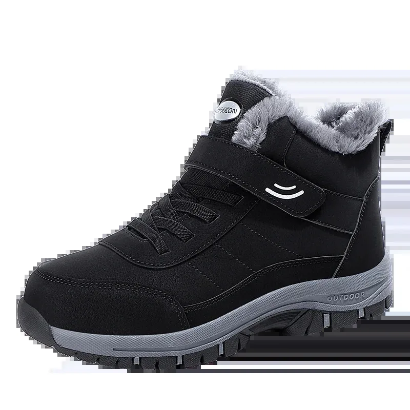 

New Winter Men'S And Women'S Fleece Warm Fashionable Snow Boots, Ankle Boots, And Cotton Shoes And Boots For The Elderly