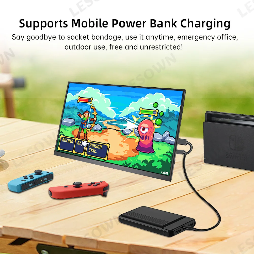 LESOWN Capacitive Touch Sub Screen 11.6 Inch FHD Display Aluminum Shell Dual Speaker miniHDTV for Radxa Rock Developer