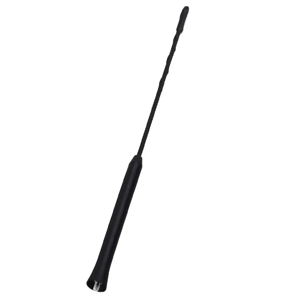 11" Autoradio Antenne Antenne Dach AM FM Booster Mast Schwarz