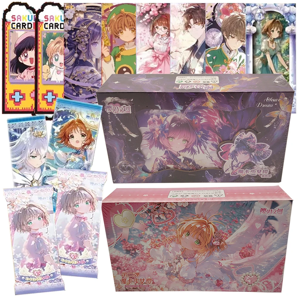 Card Captor Sakura High Score Japanese Magic Love Anime KINOMOTO SAKURA Li Syaoran High Quality Collection Card Fun Peripherals