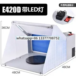 Portable Airbrush Spray Booth Set Foldable