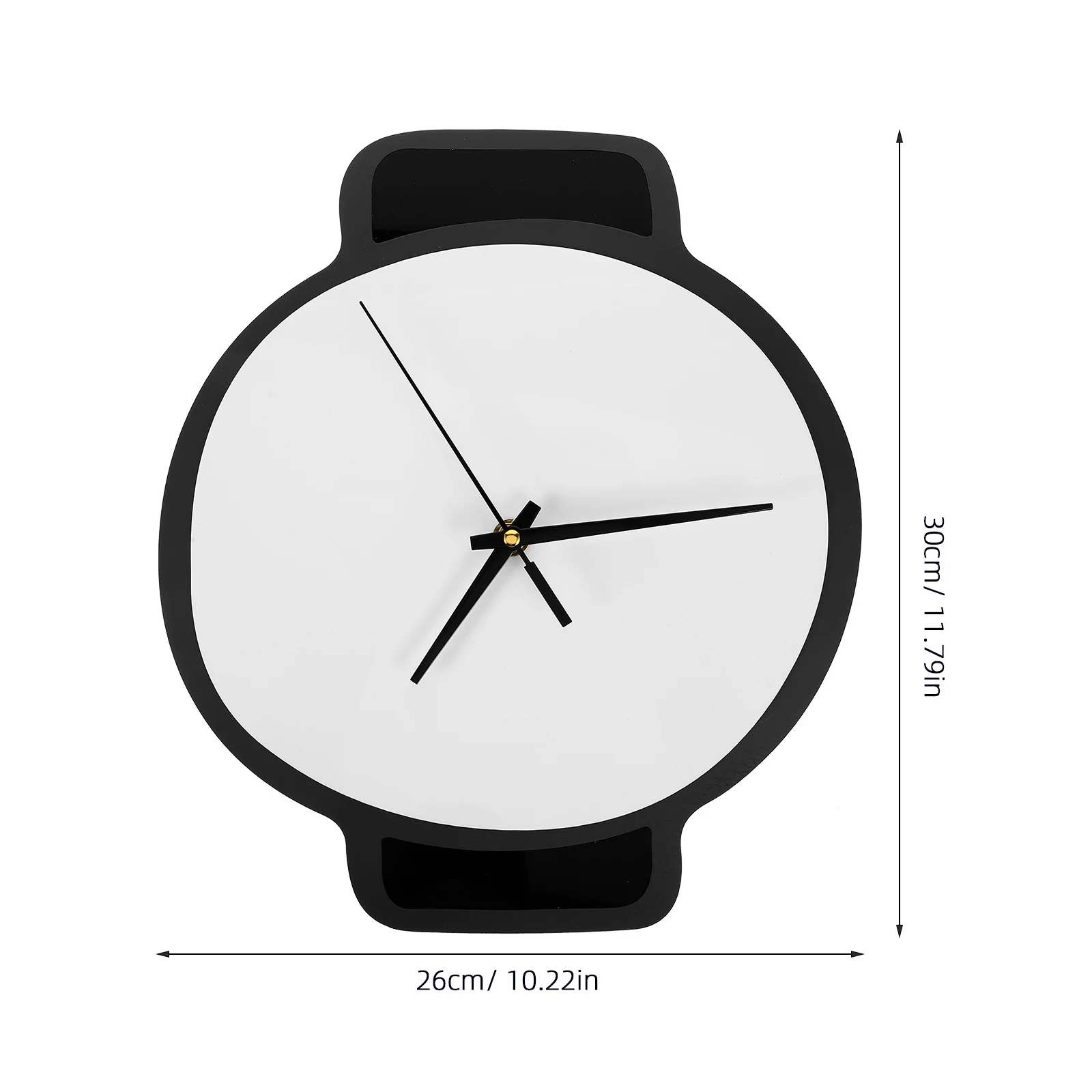 ساعة حائط كرتونية إبداعية لطيفة كتم ديكور معلق لغرفة نوم الأطفال وغرفة المعيشة ساعة حائط أكريليك صامتة فريدة من نوعها للمنزل الحديث #3