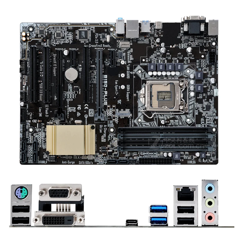 For Intel B150 B150-PLUS motherboard Used original LGA1151 LGA 1151 DDR4 64GB USB2.0 USB3.0 SATA3 Desktop Mainboard