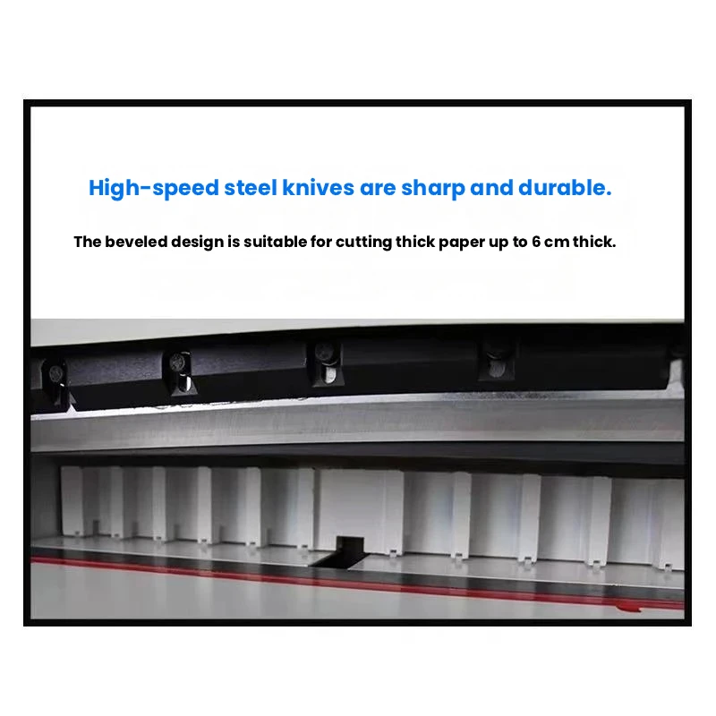 Program-controlled Electric Paper Cutter, Vertical Numerical Control Heavy Duty Paper Cutting Machine for Book & Brochure