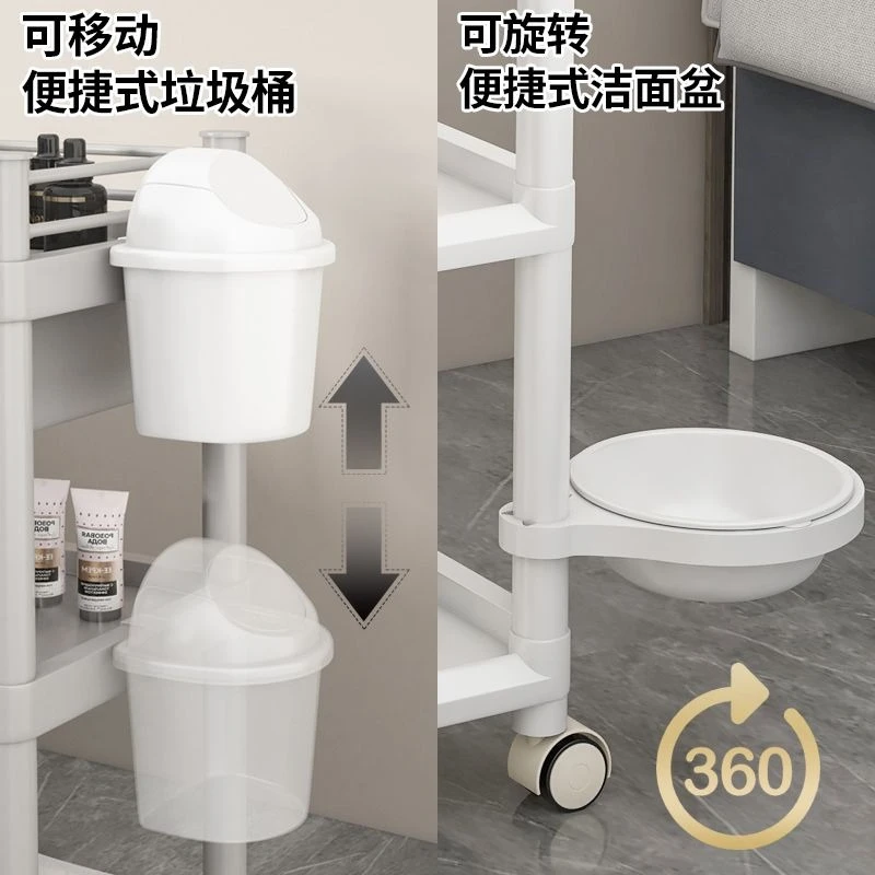 Home Furniture Convenient Tools Beauty Small Salon Special Storage Rack Medical Treatment Nail Tool Kitchen Islands and Trolleys