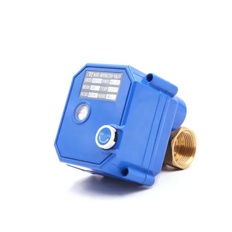 Hot SalesValve Manufacturer Supplies CWX-25S Three Wire Two Control Electric Ball Valve With Manual Function DN25 Copper Normall