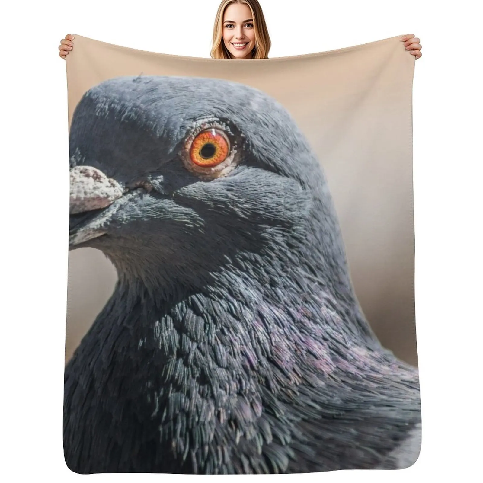 Pigeon Throw Blanket Plush Custom Blankets Sofas Of Decoration Decorative Sofas Soft Beds christmas gifts Blankets