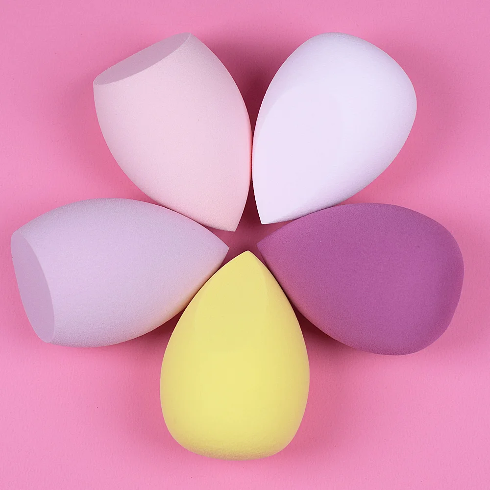 HUAZDS 1/4/pcs Makeup Blender Cosmetic Puff Makeup Sponge with Storage Box Foundation Powder Sponge Beauty Tool Women Make Up