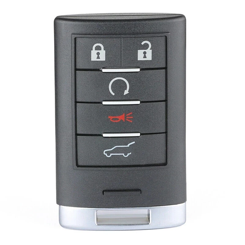 KEYECU Replacement Smart Proximity Remote Key FOB 433MHZ 5 Button for 2010 2011 2012 2013 2014 European Cadillac CTS Wagon