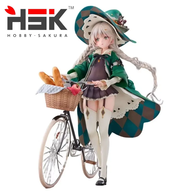 Original Genuine Hobby·sakura Street Witch Lilly 1/7 25CM Anime Action Figure PVC Model Toys Collectible Statuette Ornament Gift