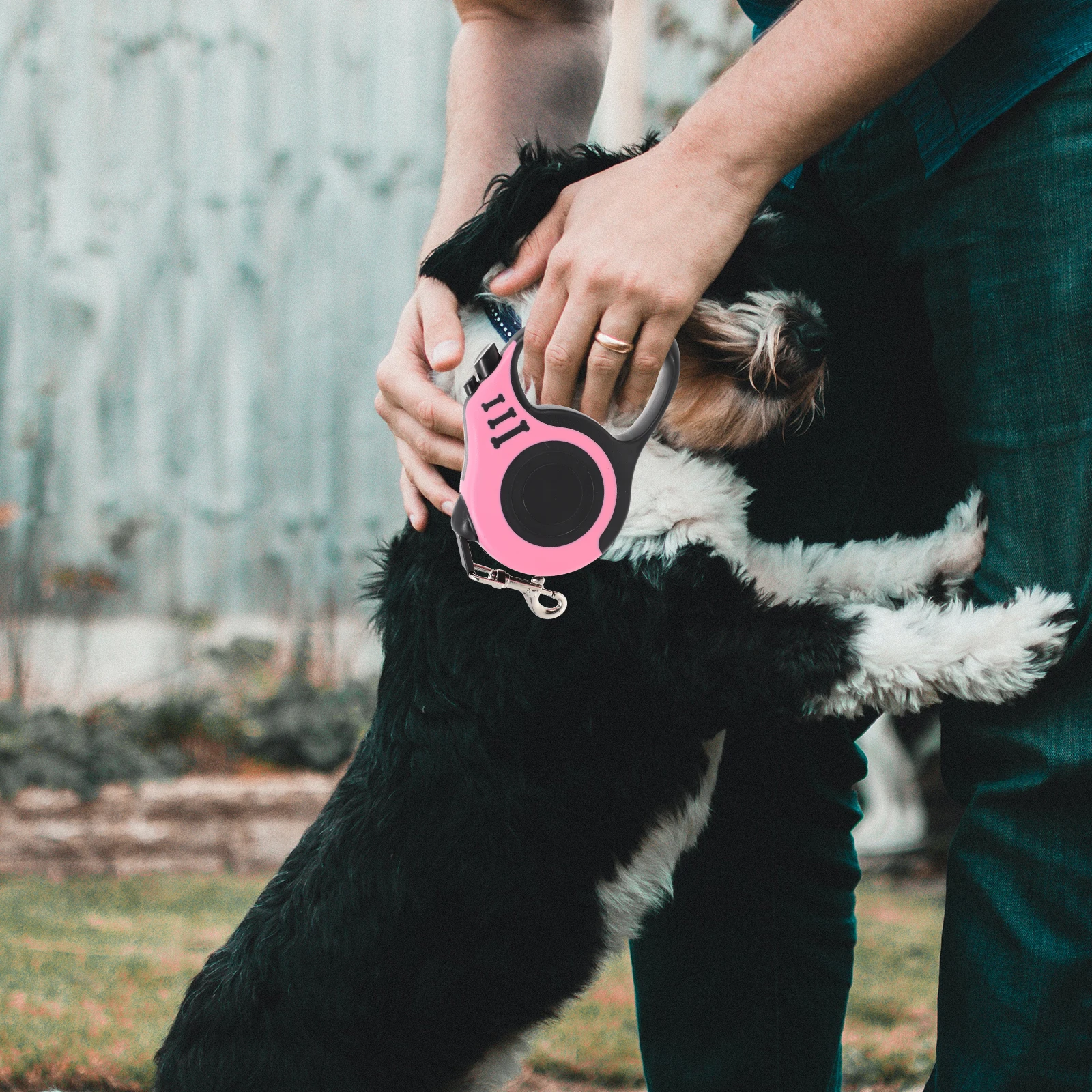 

Automatic Traction Device Dog Training Leash Extra Long Telescopic Retractable Cord Strap Pet Puppy Expandable Heavy Duty
